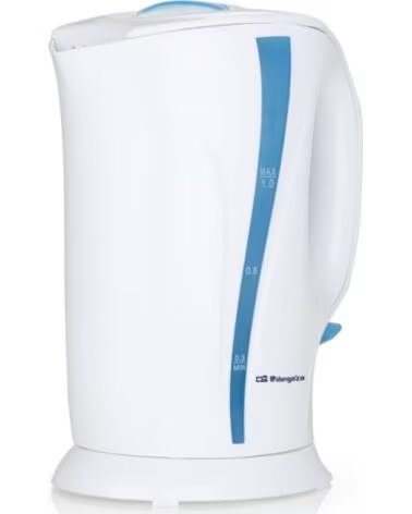 ORBEGOZO Hervidor de Agua KT 5002- 900W- Capacidad 1L