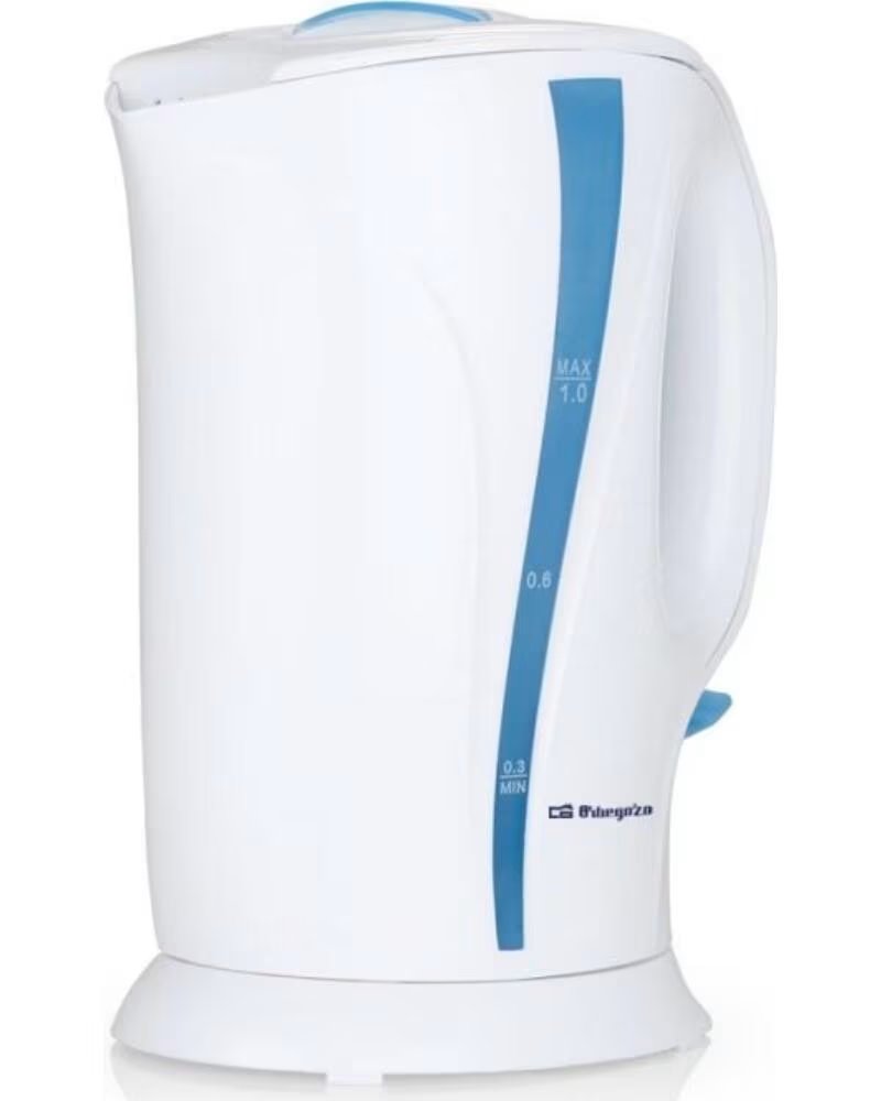 ORBEGOZO Hervidor de Agua KT 5002- 900W- Capacidad 1L