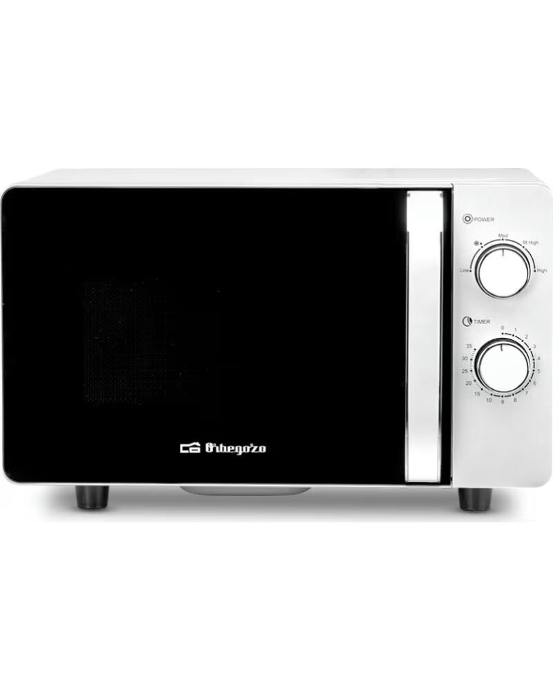 ORBEGOZO Microondas MI 2060 CE- 700W- Capacidad 20L- Blanco