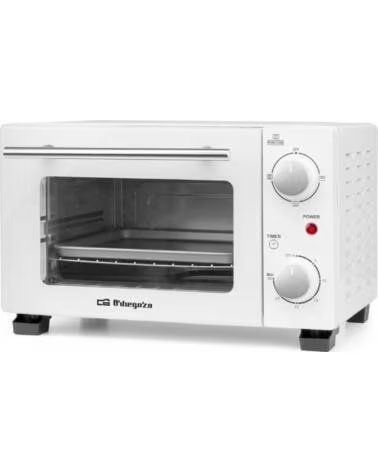 ORBEGOZO Horno de Sobremesa HO 975- 800W- Capacidad 10L- Blanco