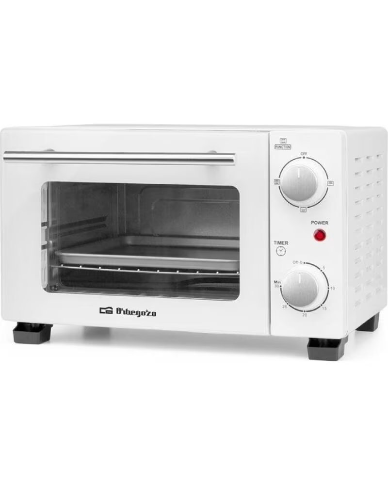 ORBEGOZO Horno de Sobremesa HO 975- 800W- Capacidad 10L- Blanco