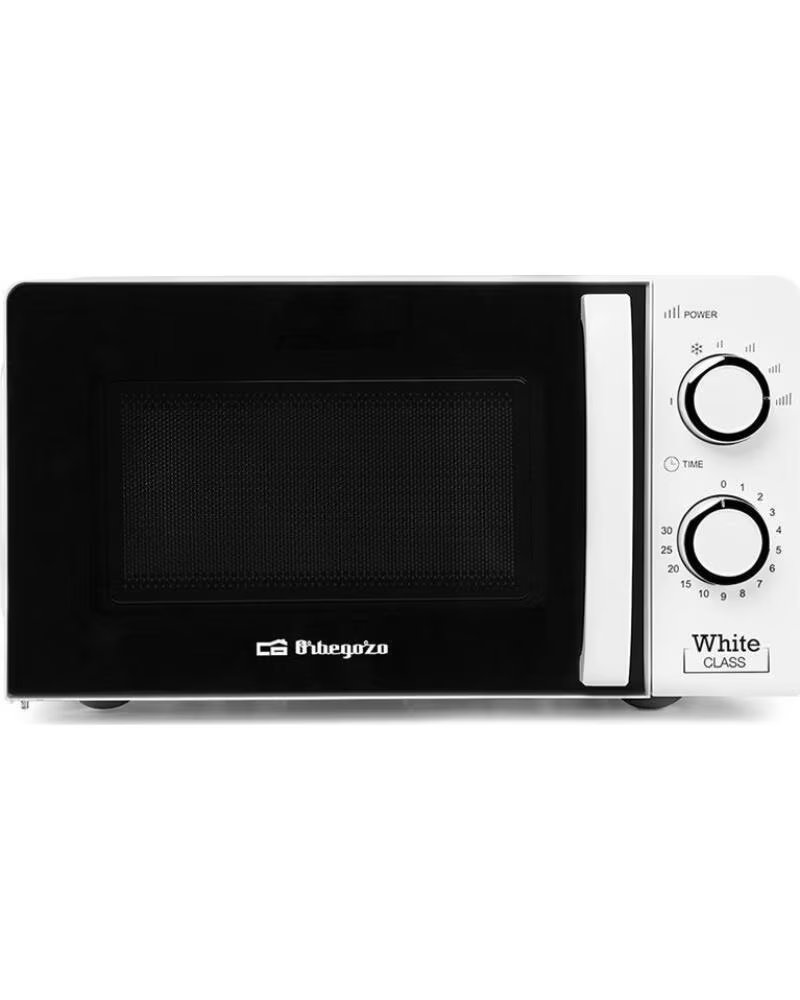 ORBEGOZO Microondas MI 2115- 700W- Capacidad 20L- Blanco