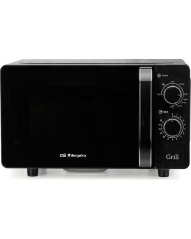 ORBEGOZO Microondas MIG 2071 CE- 700W- Capacidad 20L- Funcion Grill- Negro