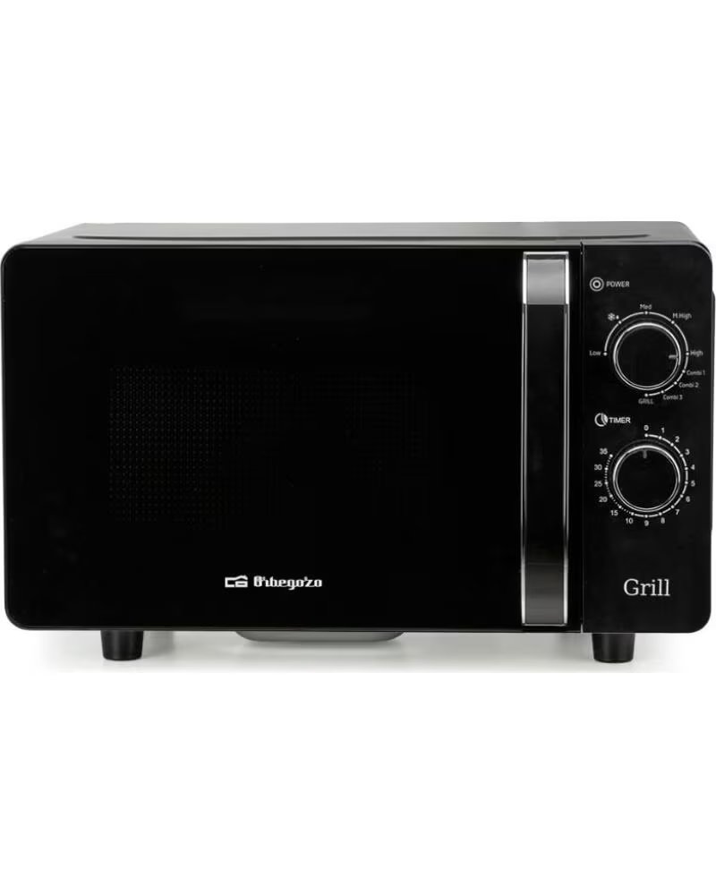 ORBEGOZO Microondas MIG 2071 CE- 700W- Capacidad 20L- Funcion Grill- Negro