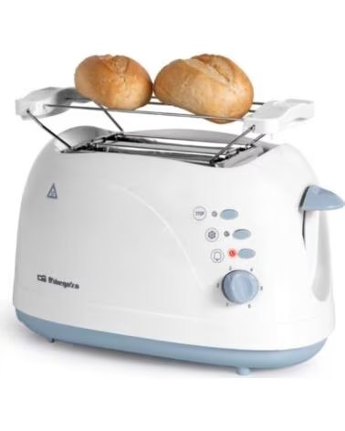 ORBEGOZO Tostador TO 3010- 750W- Blanco