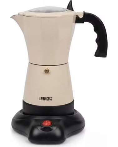 PRINCESS Cafetera Italiana Electrica 249431- 480W- 6 Tazas