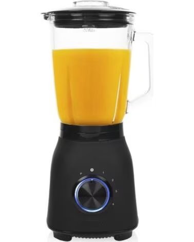 PRINCESS Batidora de vaso Black Steel 212092- 1000W- 4 Velocidades- Capacidad 1 5L