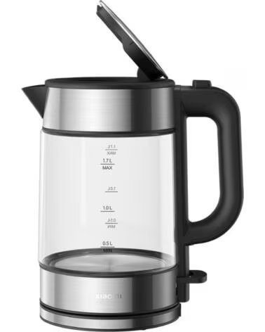 XIAOMI Hervidor de Agua Electric Glass Kettle- 2200W- Capacidad 1 7L