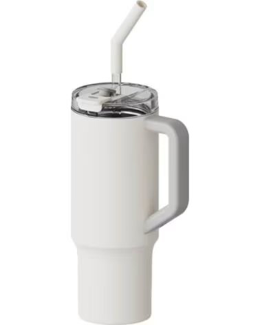 XIAOMI Botella con Pajita- Termo Straw Mug- Capacidad 1000ml- para liquidos