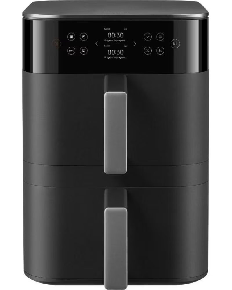 XIAOMI Freidora Inteligente por Aire Airfryer - Sin Aceite Smart Double Stack Air Fryer 12L- 2800W- Capacidad 12L