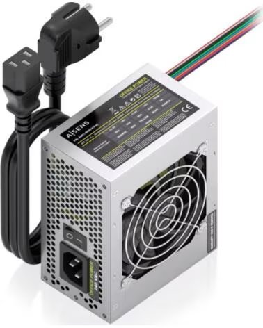 AISENS Fuente de Alimentacion SFX ASPC-500SFX-PSE- 500W- Ventilador 8cm