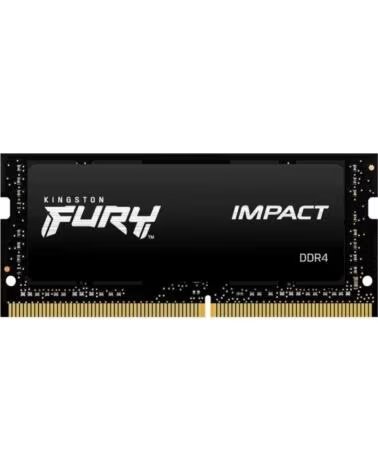 KINGSTON Memoria RAM FURY Impact 32GB- DDR4- 3200MHz- 1 2V- CL20- SODIMM