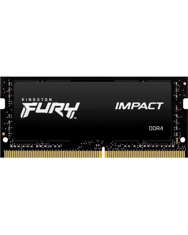 KINGSTON Memoria RAM FURY Impact 32GB- DDR4- 3200MHz- 1 2V- CL20- SODIMM