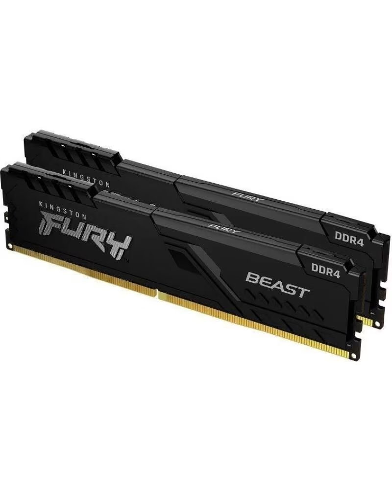 KINGSTON Memoria RAM FURY Beast 2 x 16GB- DDR4- 3200MHz- 1 35V- CL16- DIMM