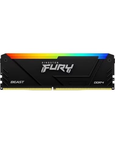 KINGSTON Memoria RAM FURY Beast RGB 8GB- DDR4- 3600MHz- 1 35V- CL17- DIMM