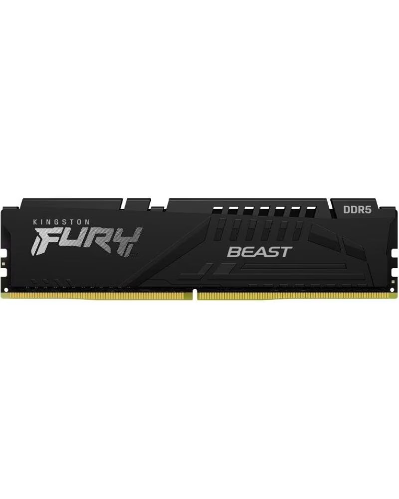 KINGSTON Memoria RAM FURY Beast 8GB- DDR5- 5200MHz- 1 25V- CL40- DIMM