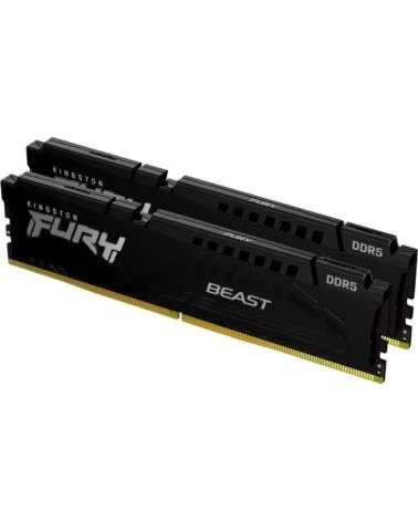 KINGSTON Memoria RAM FURY Beast 2 x 16GB- DDR5- 5600MHz- 1 25V- CL36- DIMM