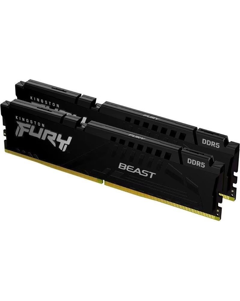KINGSTON Memoria RAM FURY Beast 2 x 16GB- DDR5- 5600MHz- 1 25V- CL36- DIMM