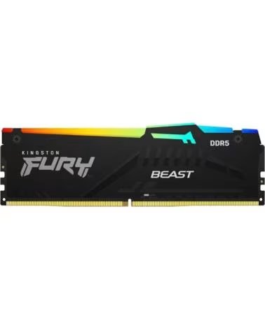 KINGSTON Memoria RAM FURY Beast RGB 16GB- DDR5- 6000MHz- 1 35V- CL36- DIMM