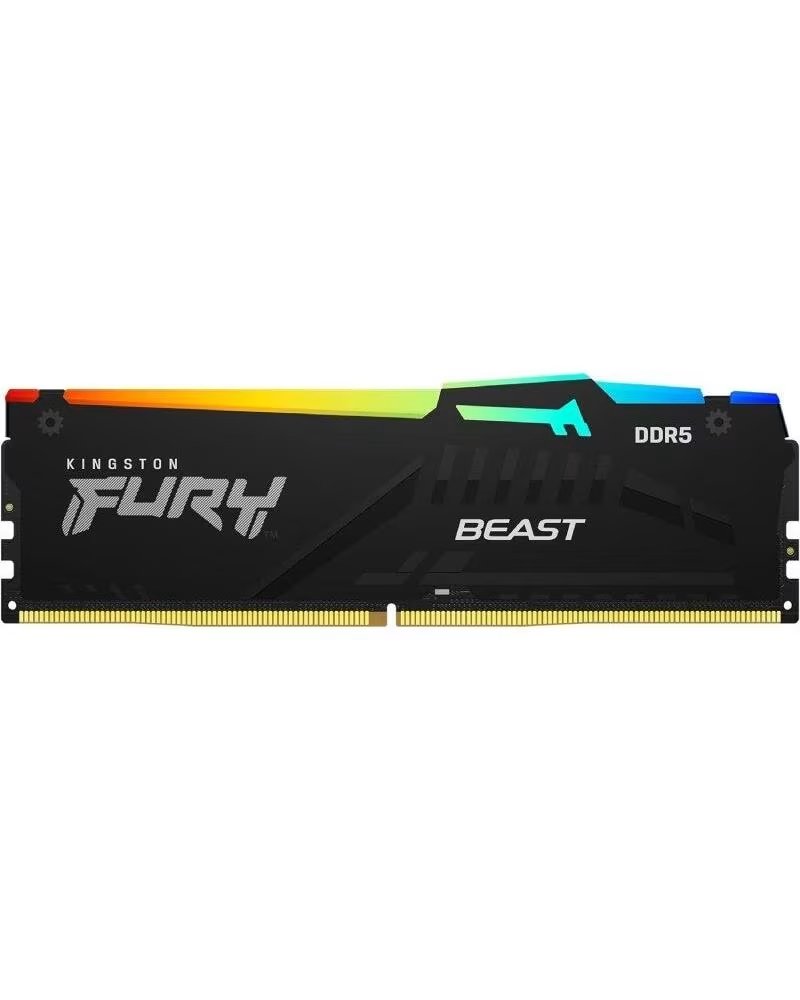 KINGSTON Memoria RAM FURY Beast RGB 16GB- DDR5- 6000MHz- 1 35V- CL36- DIMM