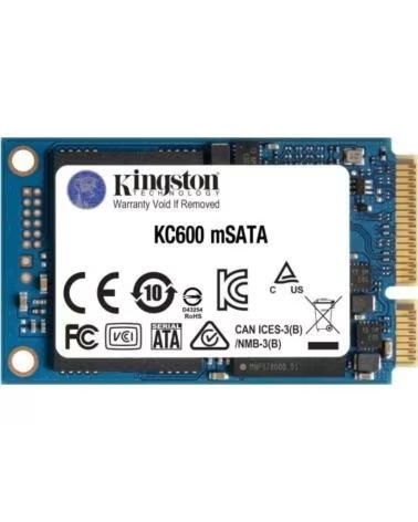 KINGSTON Disco SSD KC600 512GB- mSATA- Full Capacity