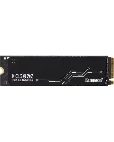 KINGSTON Disco SSD KC3000 512GB- M 2 2280 PCIe Gen4- con Disipador de Calor- Full Capacity