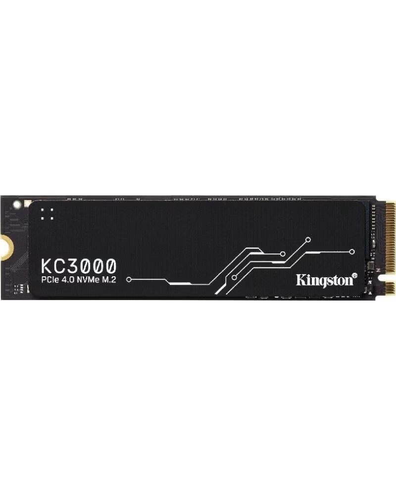 KINGSTON Disco SSD KC3000 512GB- M 2 2280 PCIe Gen4- con Disipador de Calor- Full Capacity