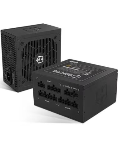 NOX Fuente de Alimentacion Hummer GDM- 750W- Ventilador 12cm- ATX 3 1- PCIe 5 1- 80 Plus Gold