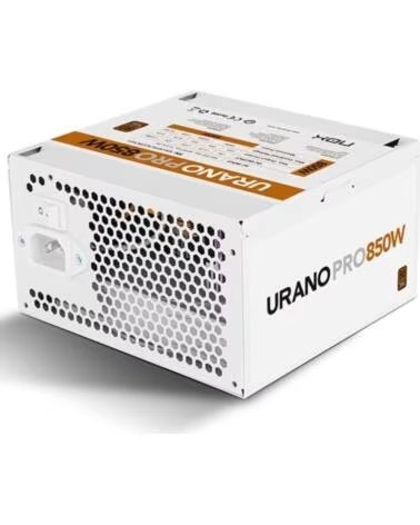 NOX Fuente de Alimentacion Hummer Urano Pro White- 850W- Ventilador 12cm- 80 Plus Bronze
