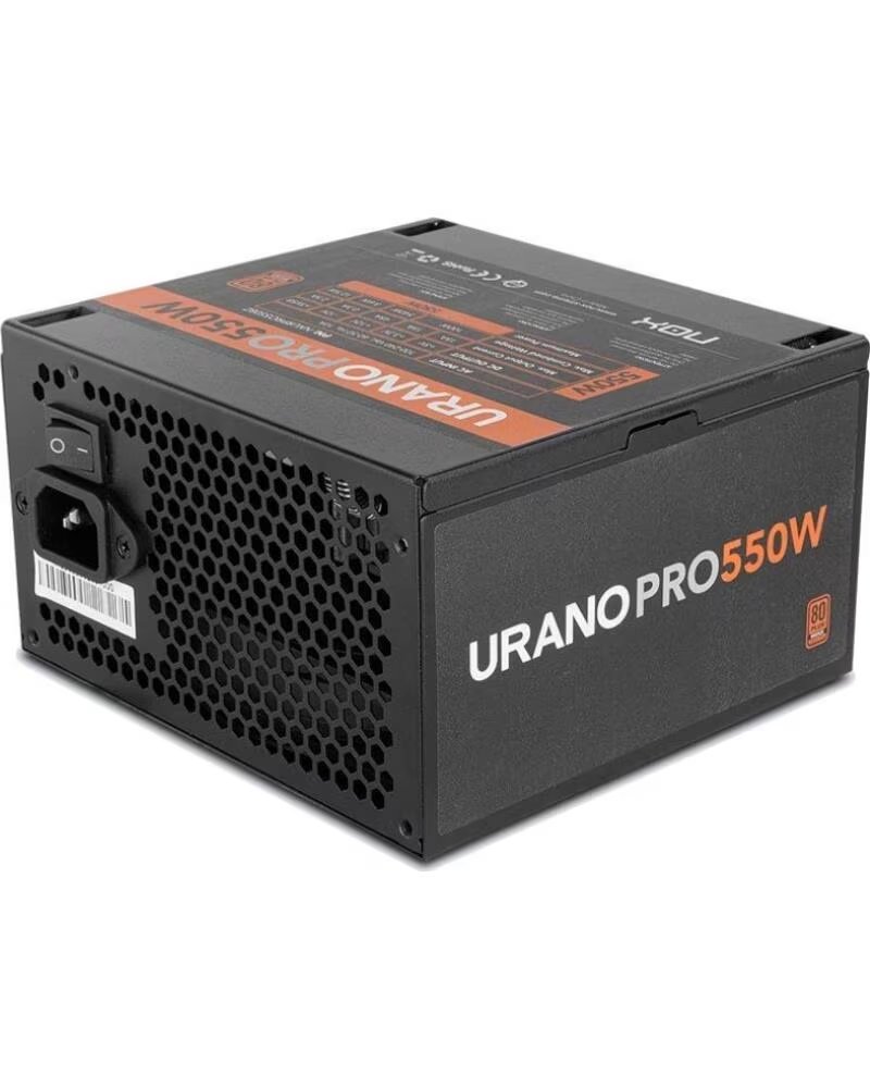 NOX Fuente de Alimentacion Urano VX- 550W- Ventilador 12cm- 80 Plus Bronze