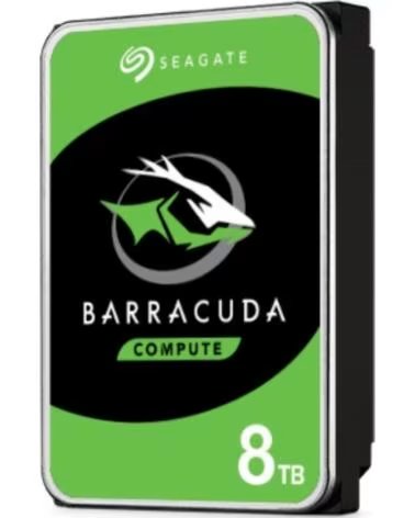 SEAGATE DISQUE DUR BARRACUDA 8TO 35" SATA III 256MO