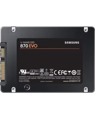SAMSUNG Disco duro interno solido ssd mz - 77e500b - eu - 870 evo - 500gb - 2 5