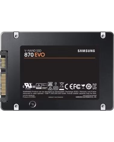 SAMSUNG Disco duro interno solido ssd mz - 77e250b - eu - 870 evo - 250gb - 2 5