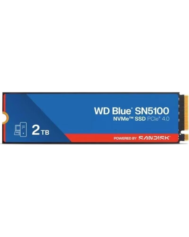 SANDISK Disco SSD WD Blue SN5100 2TB- M 2 2280 PCIe Gen4- Full Capacity
