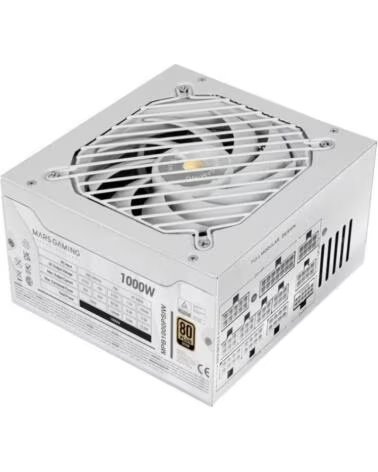 MARS GAMING Fuente de Alimentacion MPB1000PSI- 1000W- Ventilador 14cm- ATX 3 1- PCIe 5 1- 80 Plus Gold