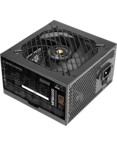 MARS GAMING Fuente de Alimentacion MPB650SI- 650W- Ventilador 12cm- 80 Plus Bronze