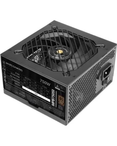 MARS GAMING Fuente de Alimentacion MPB750SI- 750W- Ventilador 12cm- 80 Plus Bronze