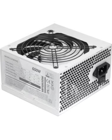MARS GAMING Fuente de Alimentacion MPIII650W- 650W- Ventilador 12cm