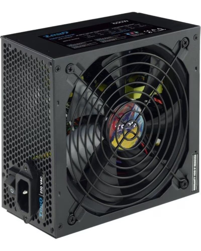 TOOQ Fuente de Alimentacion TQAPOLO-600SP- 600W- Ventilador 14cm