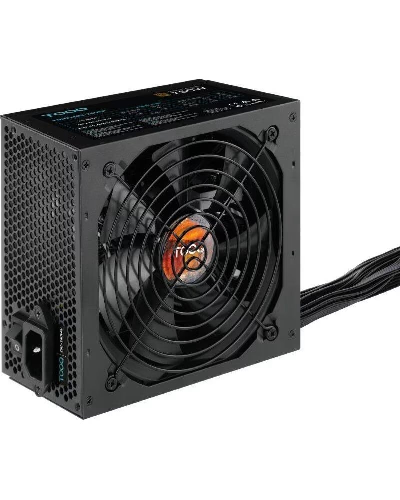 TOOQ Fuente de Alimentacion TQHELIOS-750SP- 750W- Ventilador 12cm- 80 Plus Bronze