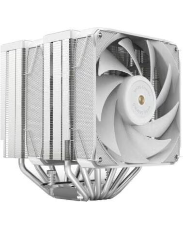 MARS GAMING Ventilador con Disipador MCPU-XU6- 2x 12cm- Blanco