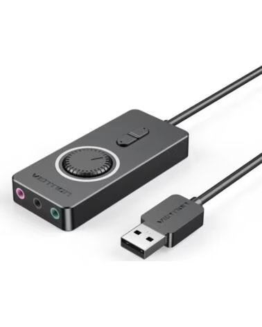 VENTION Tarjeta de Sonido CDRBB- USB Macho - 3x Jack 3 5 Hembra