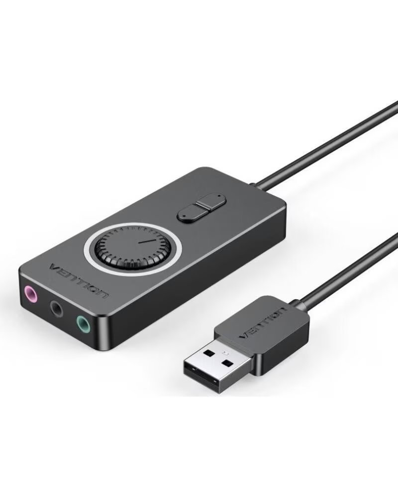 VENTION Tarjeta de Sonido CDRBB- USB Macho - 3x Jack 3 5 Hembra