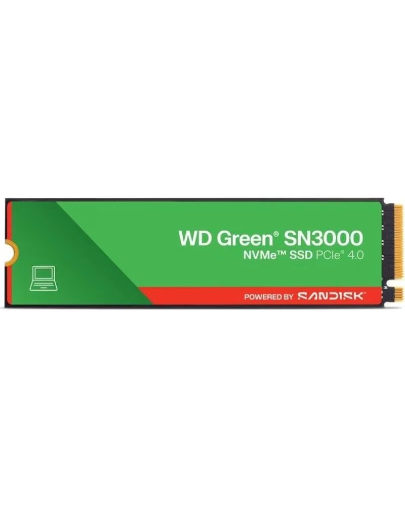 SANDISK Disco SSD WD Green SN3000 500GB- M 2 2280 PCIe Gen4