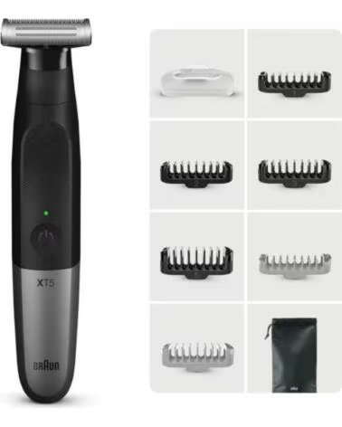 BRAUN APARADOR WET AND DRY SERIES X XT5200 COM BATERIA E 6 ACESSÓRIOS