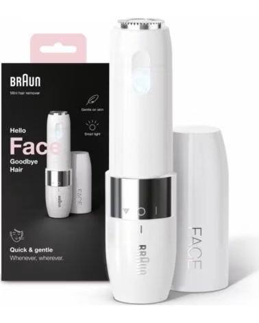 BRAUN Depiladora Facial Mini Depiladora Facial FS1000- con Bateria