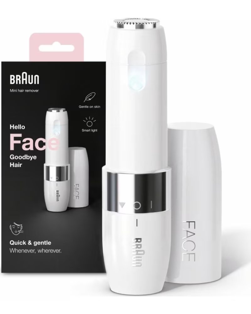 BRAUN Depiladora Facial Mini Depiladora Facial FS1000- con Bateria