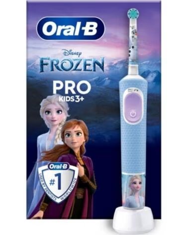 ORAL-B Cepillo Dental Pro Kids 3 Frozen- Incluye 1 Recambio