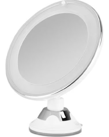 ORBEGOZO Espejo Cosmetico de Pared con Luz ESP 1010- Ø17cm