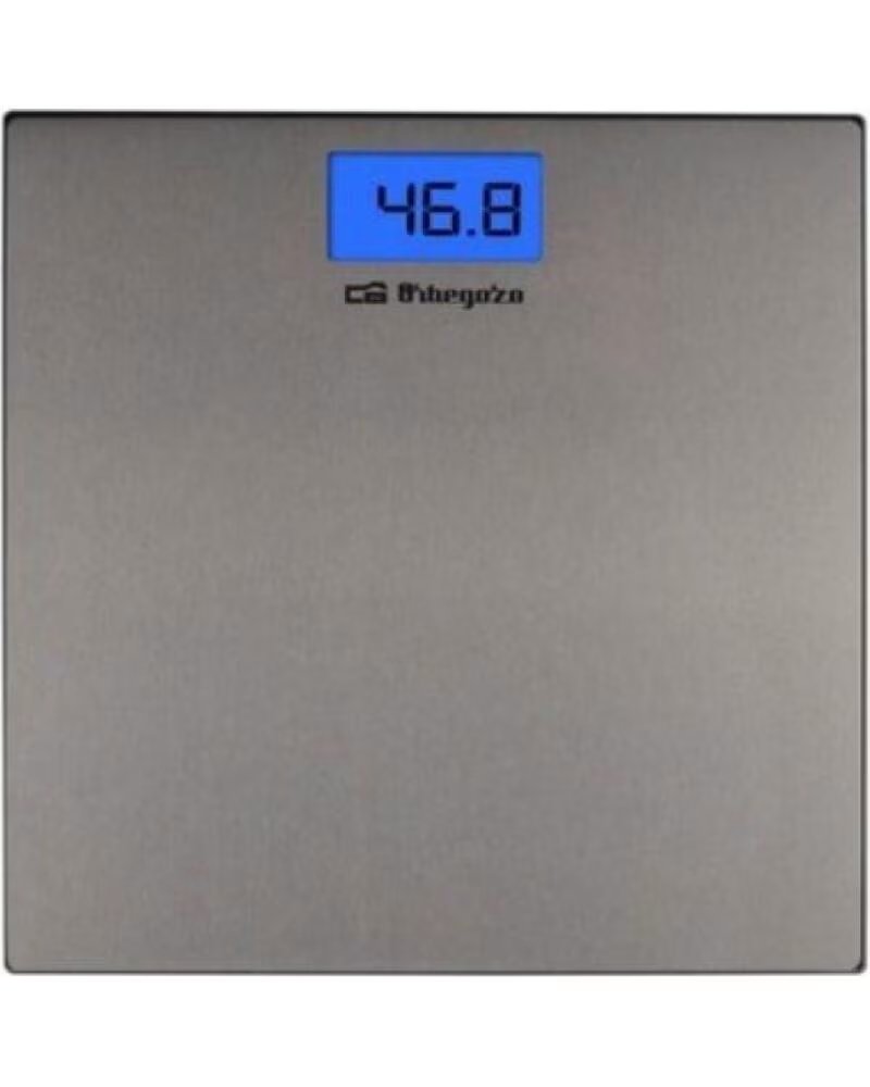 ORBEGOZO Bascula de Bano PB-2222 A- Hasta 150kg- Gris